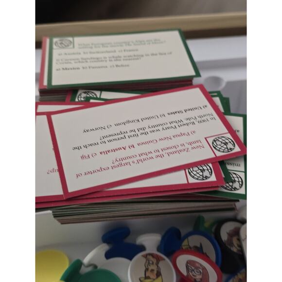 Nostalgic‎ 90s' Carmen San Diego COMPLETE Playing Pieces University Games 1992 - Picture 5 of 14